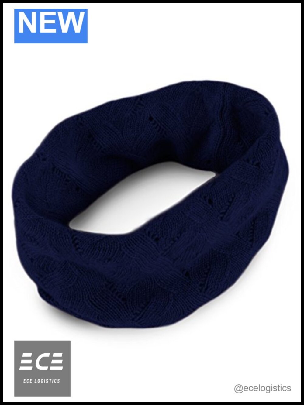 100% Cashmere Infinity Scarf Snood Lace Cable Knit Winter Warm Neck